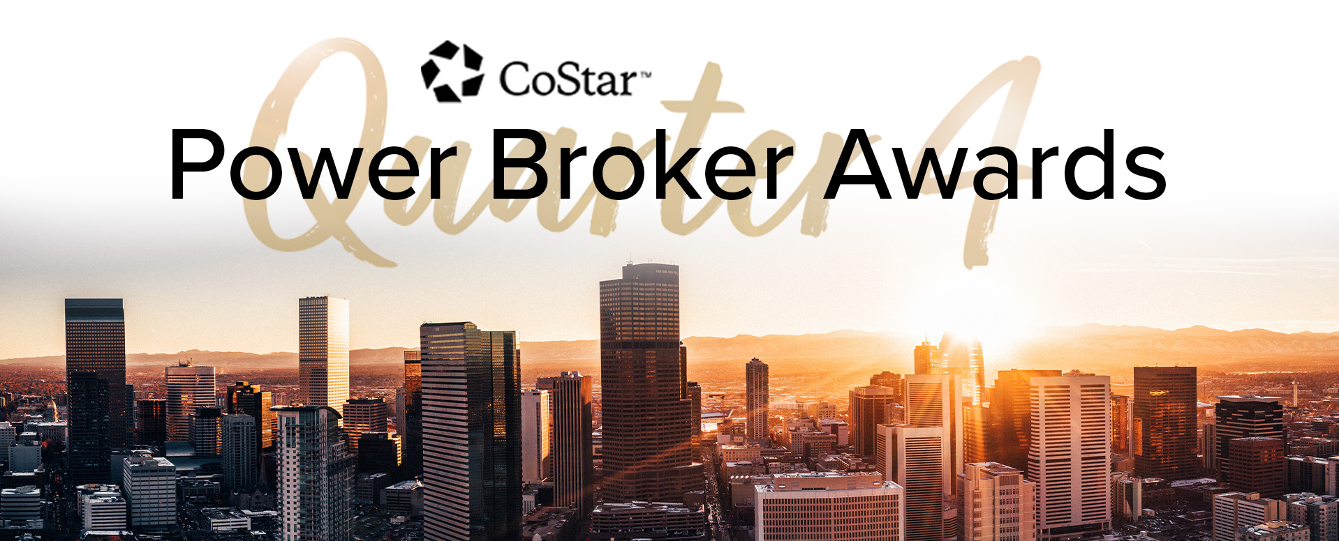 CoStar Power Broker Quarterly Deals Awards
