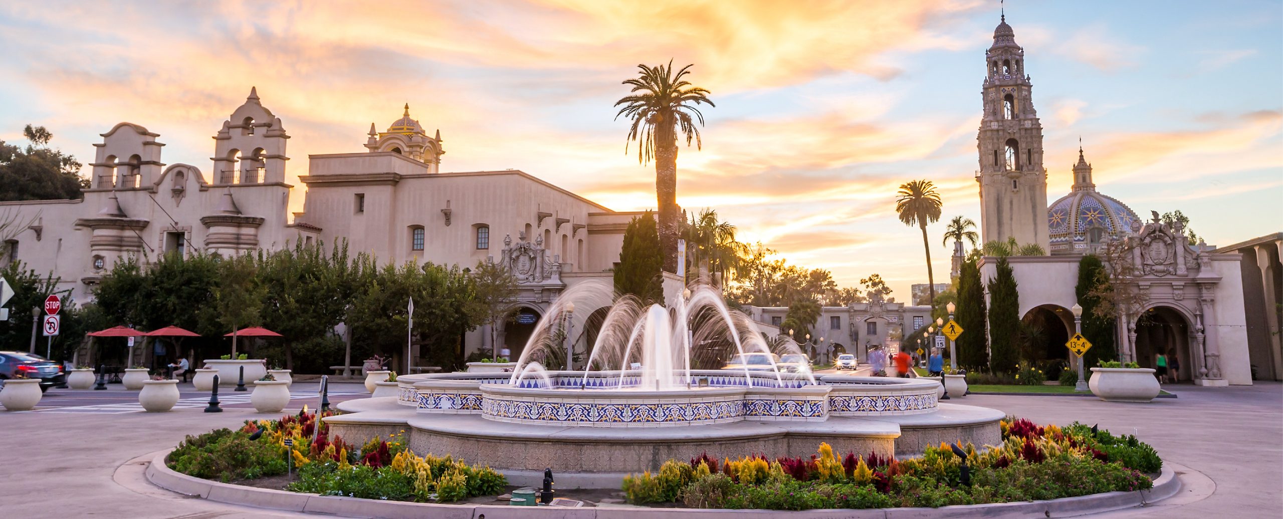 Balboa Park city plaza