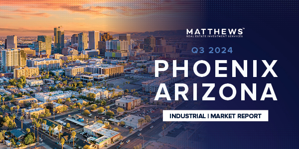 3Q24 | Industrial Market Report | Phoenix, AZ