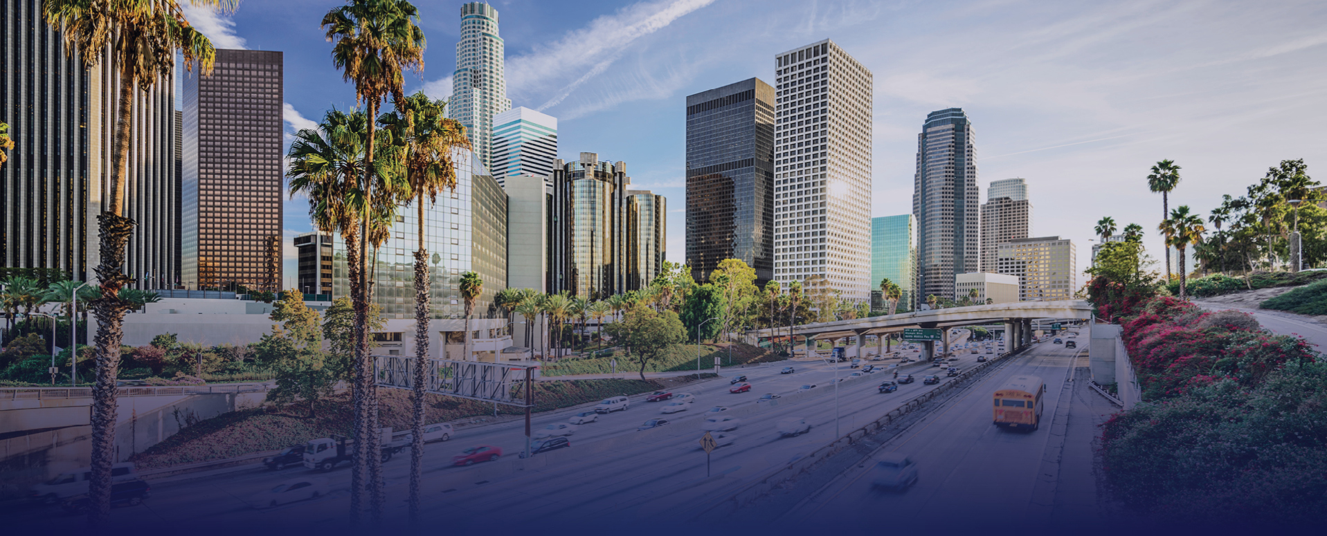 2024 LA County Multifamily Sales Report for Q4 with image of the city of Los Angeles